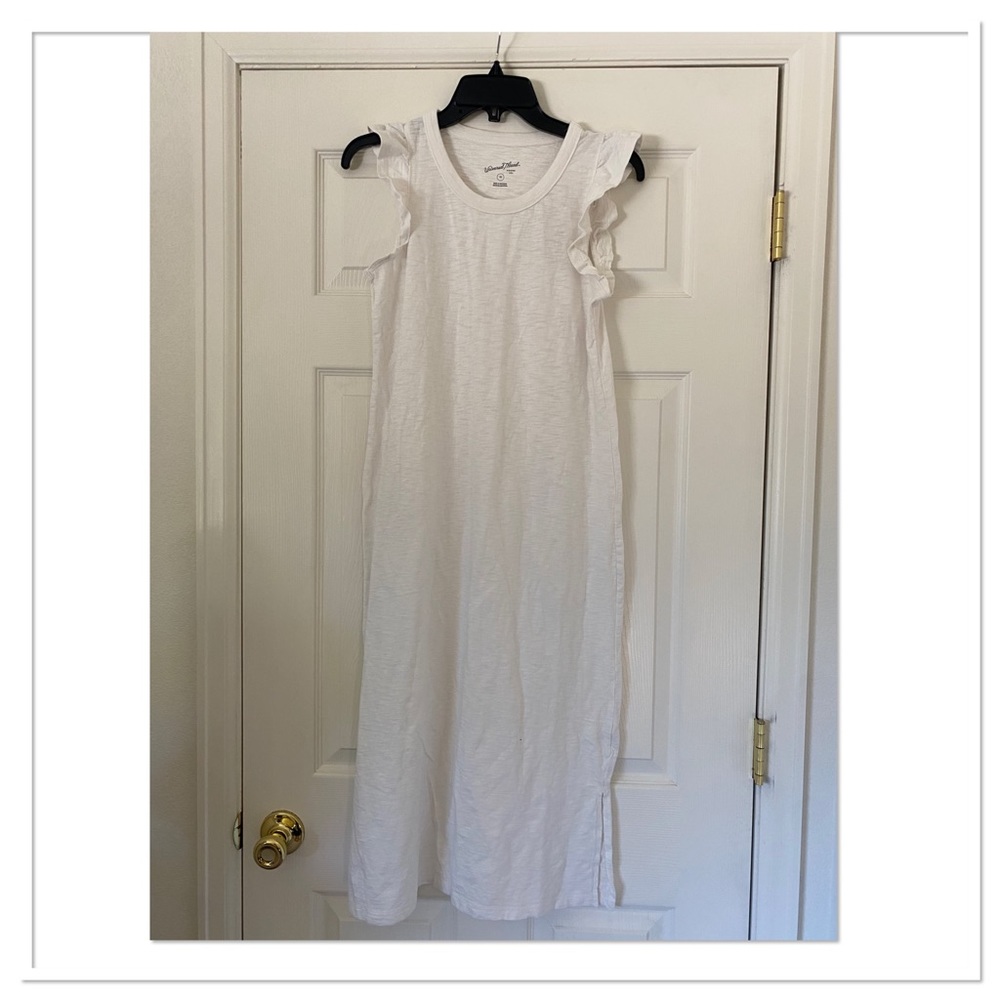 Women's Ruffle Tank Dress Universal Thread - Picture 2 of 3